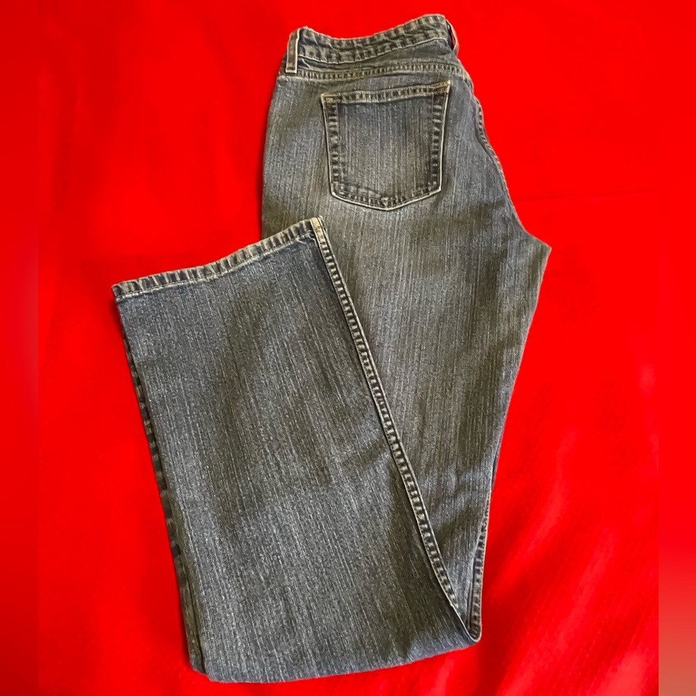 👖 Levi Strauss Signature Jeans. Size 14 LONG. Stretch, Low Rise, Boot Cut. 👖 - Picture 5 of 13